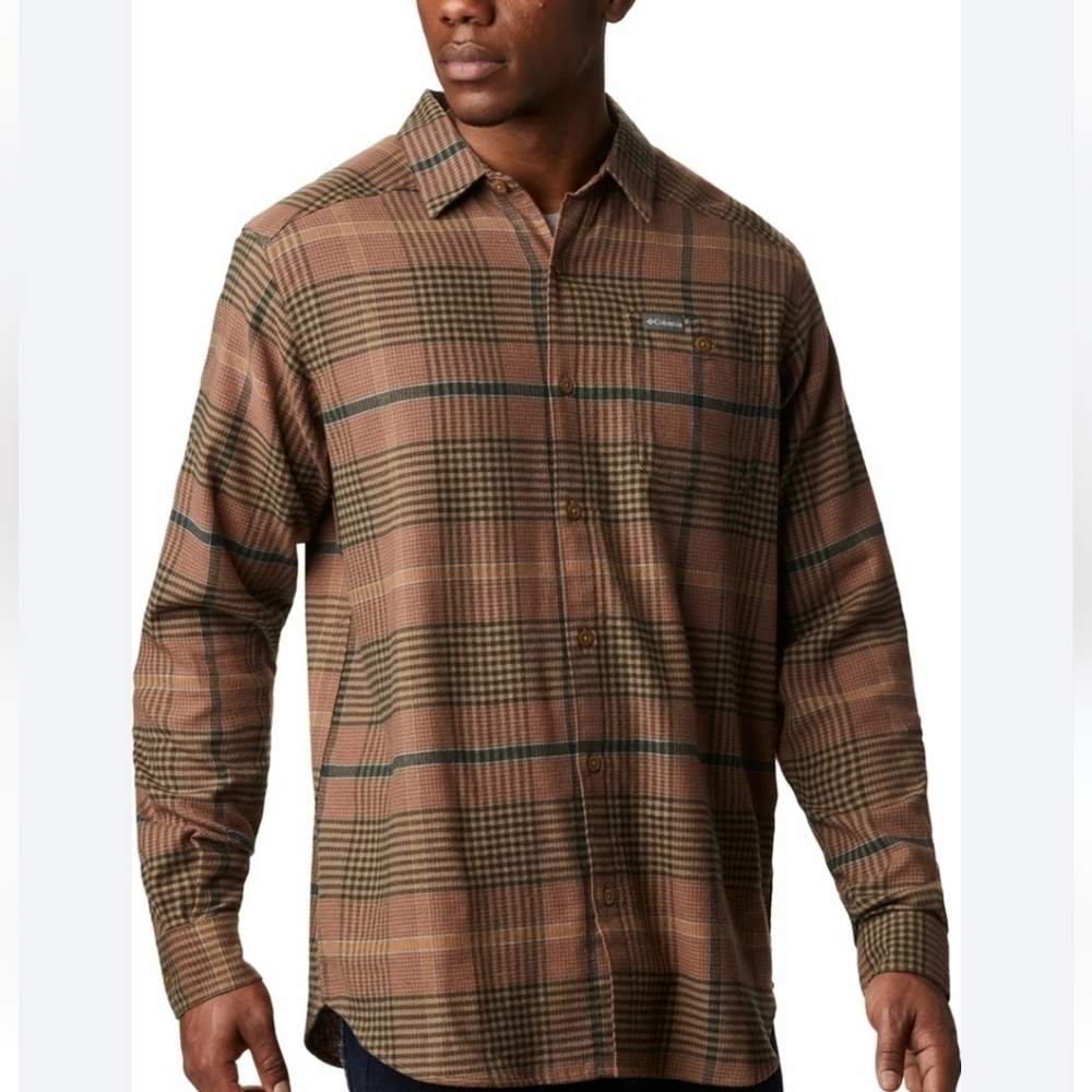 Columbia men's flannel button down shirt